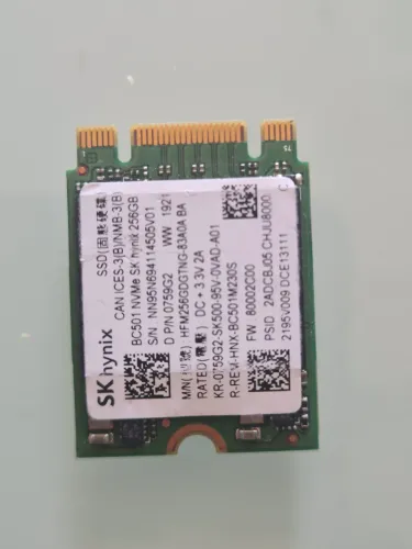 SSD NVME 256GB SK HYNIX BC501