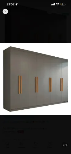 Guarda roupas casal 8 portas 4 gavetas