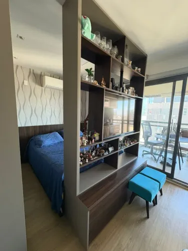 Apartamento mobiliado na Vila Madalena | 31m² | Ao lado do metrô | Andar alto