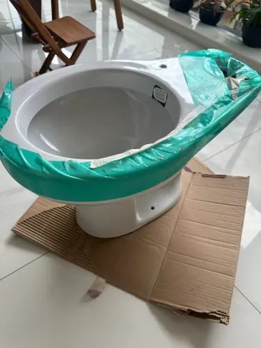 Kit Vaso Sanitário Com Caixa Acoplada Like Branco Celite