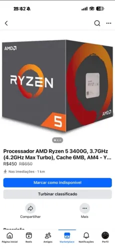 Ryzen 5 3400G ? 4 Núcleos / 8 Threads + Radeon Vega 11