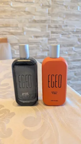 Perfume oBoticário Egeo Bomb Black (90ml) e Egeo Spicy Vibe (90ml)