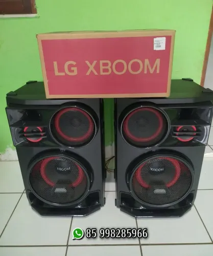 SOM LG XBOOM CL98 3500W COM NOTA E GARANTIA 