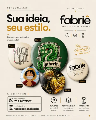 Bottons Personalizados