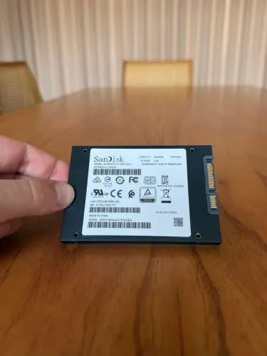 SSD SATA 2TB SANDISK (PEGO SEU USADO NA TROCA)