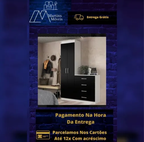 GRANDE PROMOÇÃO*CÔMODA EVIDENCIA LARISSA ENTREGA GRÁTIS ACEITA CARTÃO