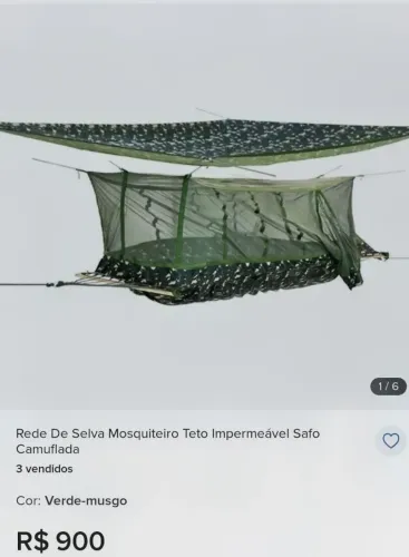 Rede de selva camuflada mosquiteiro com teto impermeável