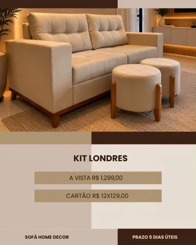 Sofá em promoção 5 dias úteis