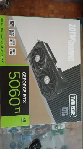 Placa De Video Zotac Geforce Rtx 5060 Ti Twin Edge 16gb