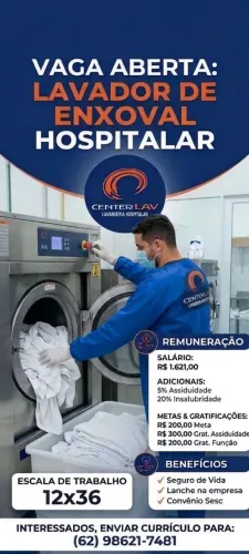 Vagas disponíveis em Aparecida de Goiânia 