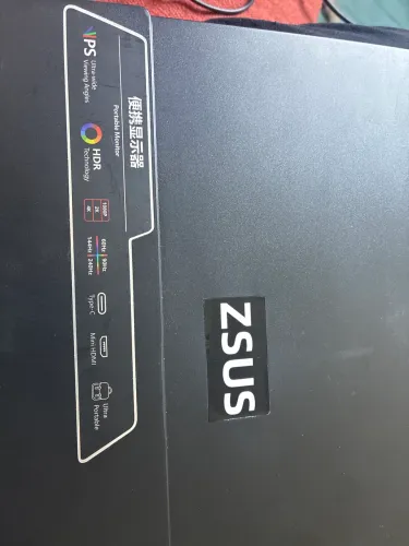 Monitor portátil 14? defeito