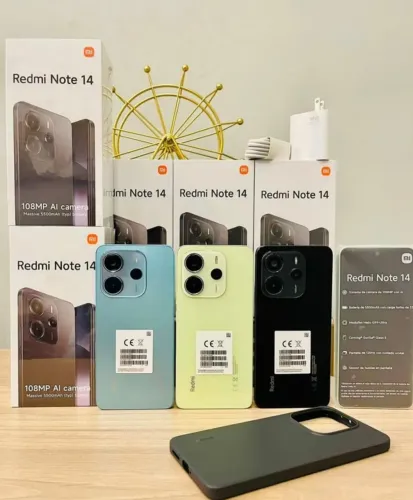 Redmi Note 14 Novos Lacrados, Bateria 5500mAh Loja Física, Parcelamos, Entregamos + Brinde