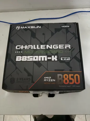 Placa Mãe Maxsun Challenger B650m Preto