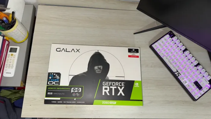 RTX 2060 Super EX White 8GB DDR6 - Caixa Original
