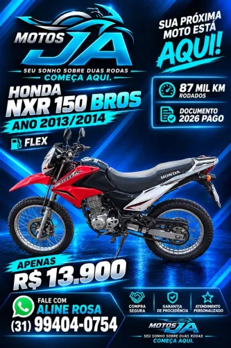 Honda NXR 150 Bros ES Mix/flex 2013