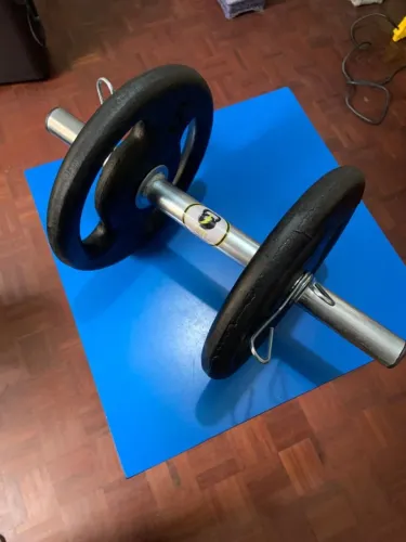Par halteres montaveis 10kg cada