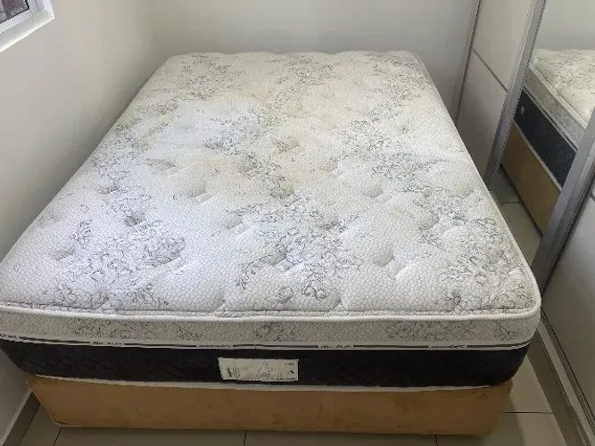 Cama Box premium + Guarda roupas com Espelho