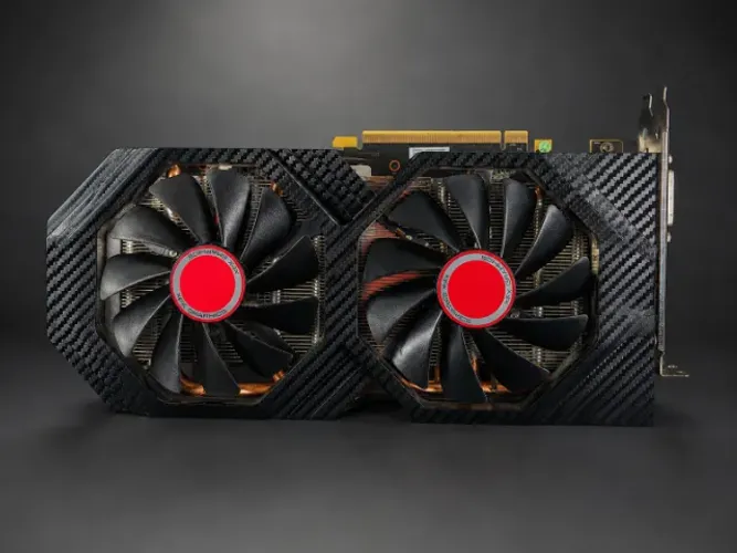 Placa de Vídeo rx580 8GB 