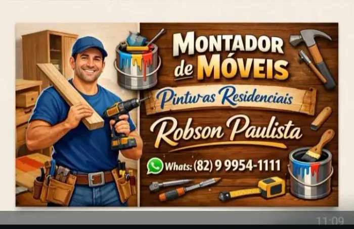 montador de móveis com excelencia qualidade!