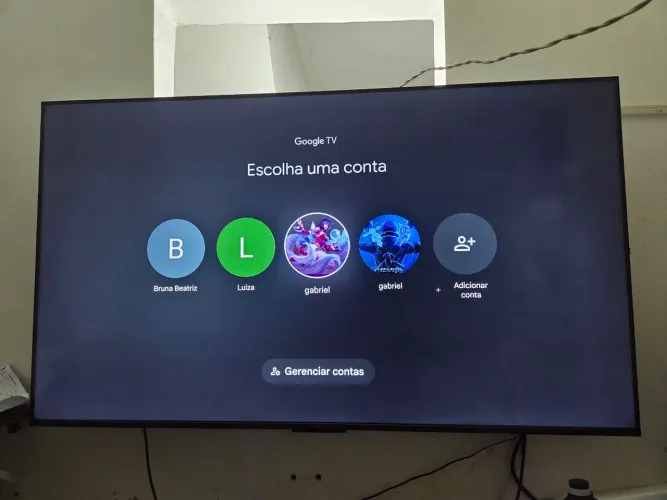 Smart TV tcl 55 polegadas 1700 tem conversa