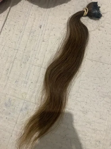 Cabelo brasileiro morena iluminada