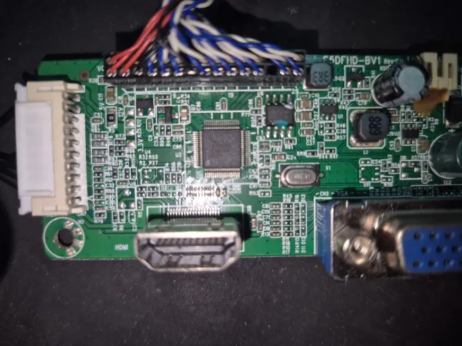 Placa principal do monitor HQ Screen 24HQ-LED