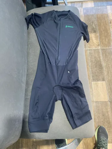 Macaquinho de triathon feminino preto triway preto tamanho m