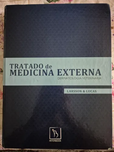 VENDO LIVRO - MEDICINA VETERINÁRIA - TRATADO DE MEDICINA EXTERNA DERMATOLOGIA VETERINÁRIA.