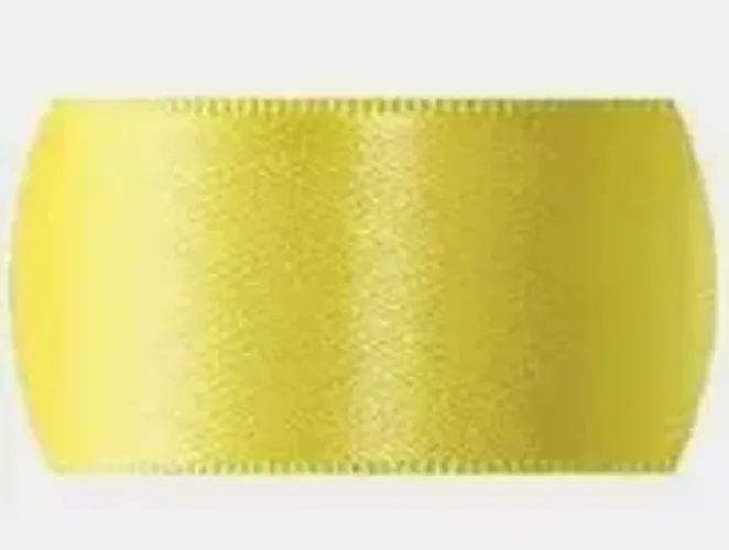 Fita de Cetim Progresso 7mm nº1 - 10m Cor 038 Amarelo Ouro - 01 unidade