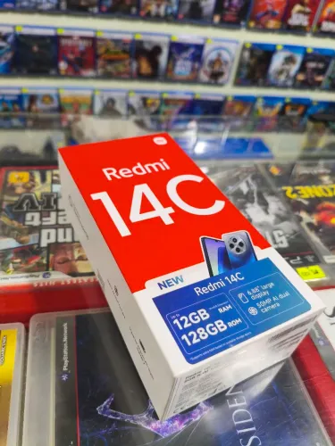REDMI 14C 128GB | MIDNIGHT BLACK<br><br>Aparelho novo, lacrado de fábrica, pronto para entrega.