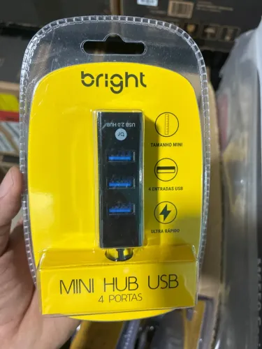 Hub usb 4 portas Bright