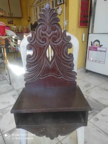 Oratório madeira, antigo: