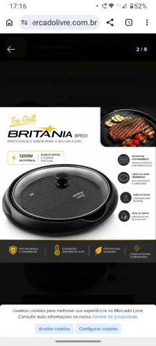 Top grill Britânia