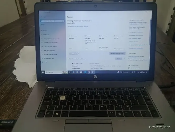 Notebook HP EliteBook 755 G2 | 8GB RAM | SSD 240GB | Tela 15.