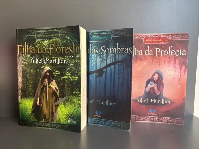 KIT 03 LIVROS TRILOGIA SEVENWATERS JULIET MARILLIER
