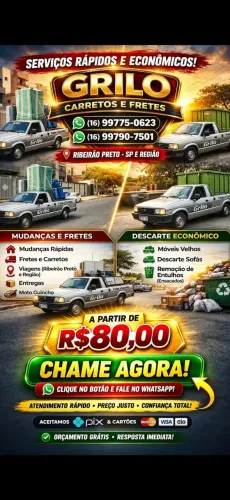 CARRETO E FRETE ( CHAME AGORA )
