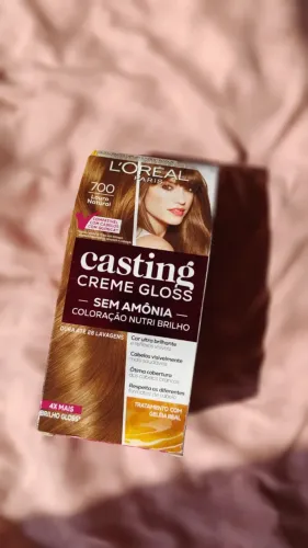 Tinta de cabelo L'oréal Casting Creme Gloss 700 louro natural