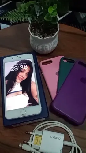 Vendo iPhone 8plus tudo ok