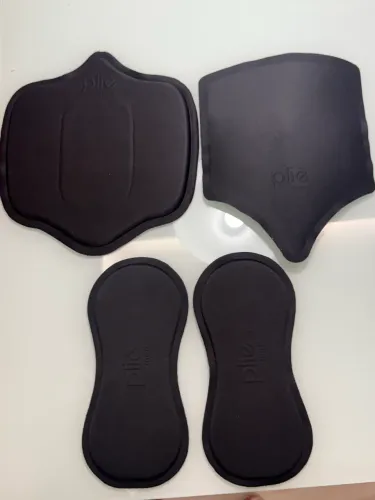 Kit placas e cinta pós cirúrgica pliê