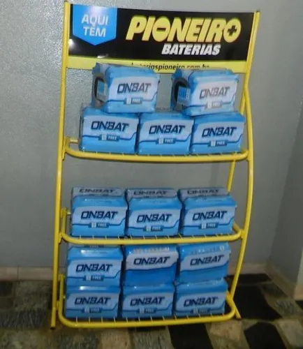 Bateria Automotiva Onbat 60AH  12 Meses de Garantia com sucata com a bateria velha