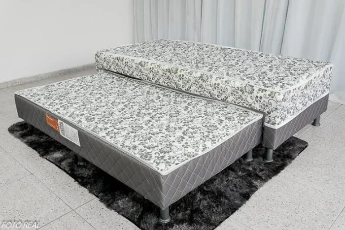 Quarto Colchobox molas Solteiro Mola de 15cm- Médio Macio