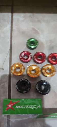 Parafuso alumínio pedivela integrado Shimano sram absolute spz top cartão as cores