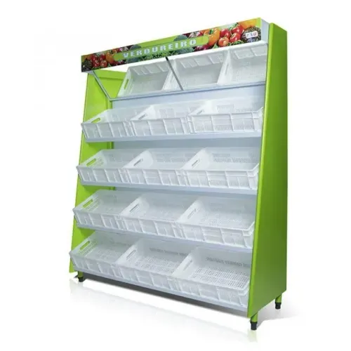 Vitrine Natural 12 caixas Fruteira