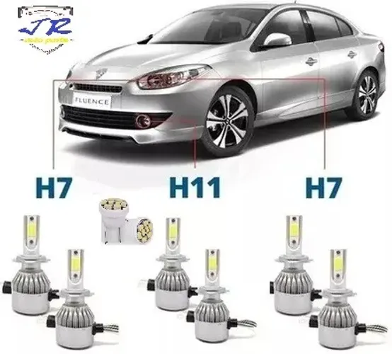 Kit Iluminação Alta Baixa Milha Meia Luz