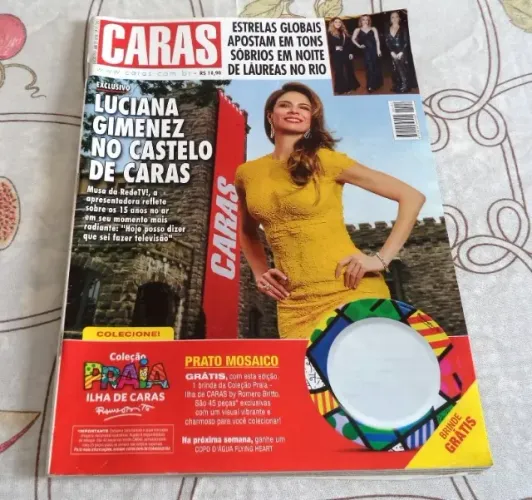   Revista Caras 27 Novembro 2015. Capa Luciana Gimenez. Para Colecionadores.