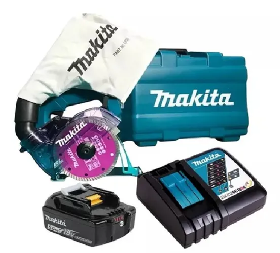 Serra Mármore A Bateria 18v 3ah Dcc500zkx1 Makita Bivolt