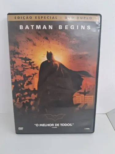 Dvd Duplo - Batman Begins - Edição Especial - Dvd Duplo