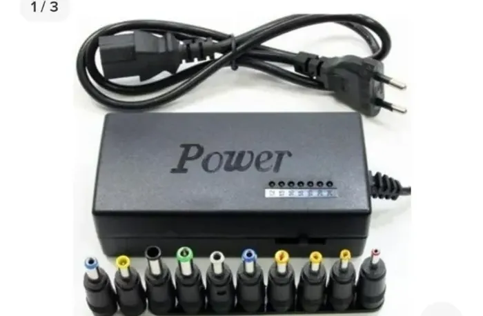 Fonte Notebook Laptop Universal Com Cabo Carregador 120w