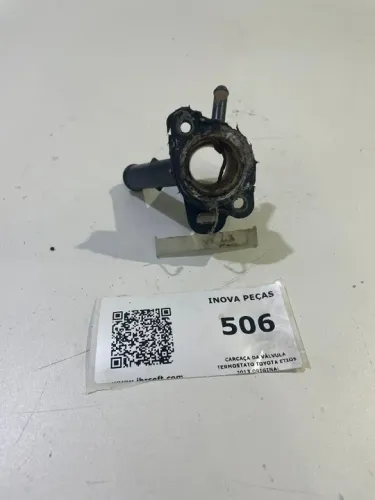 Carcaça Da Válvula Termostato Toyota Etios 2013 Original