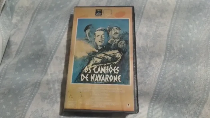 Filme Vhs Os Canhões De Navarone De 1961 Clássico Legendado